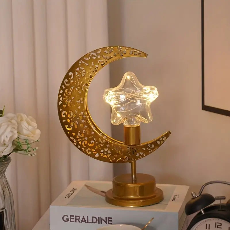 Moon Aura – Elegant Moon Table Lamp
