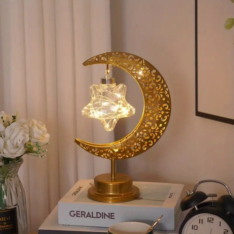 Moon Aura – Elegant Moon Table Lamp