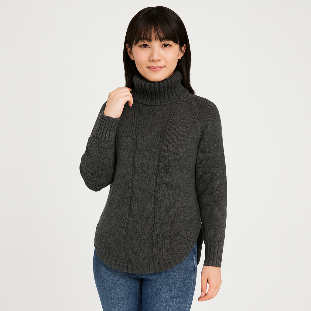 Barbara | Velvet knit sweater