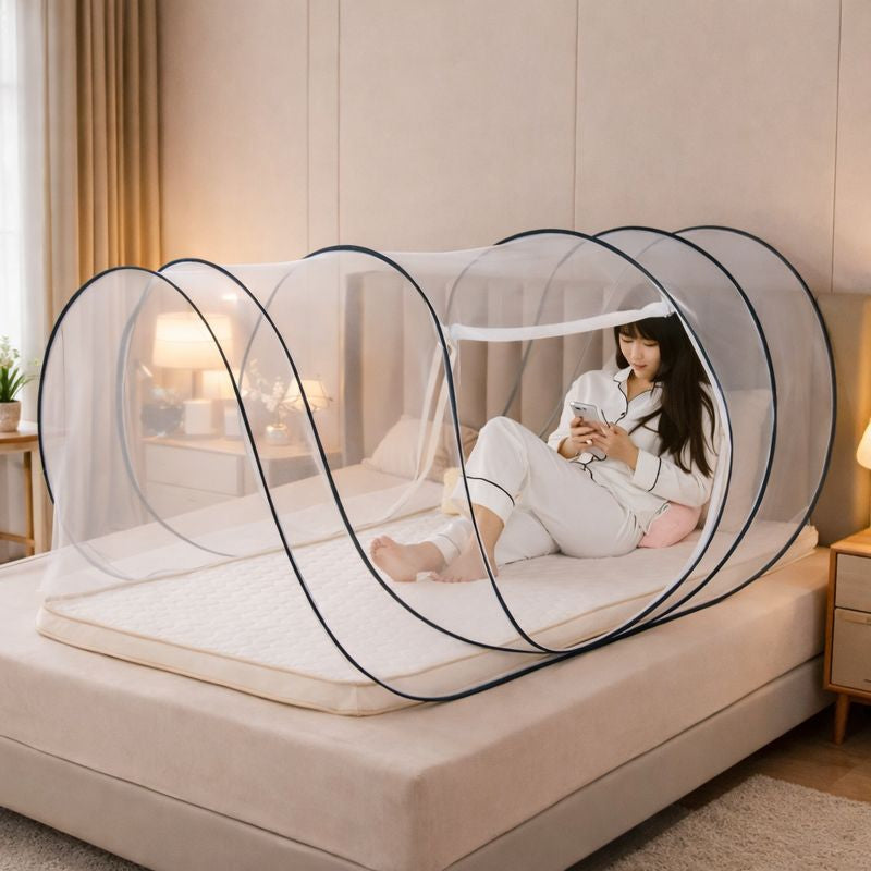 BreezeGuard | Foldable Round Mosquito Net