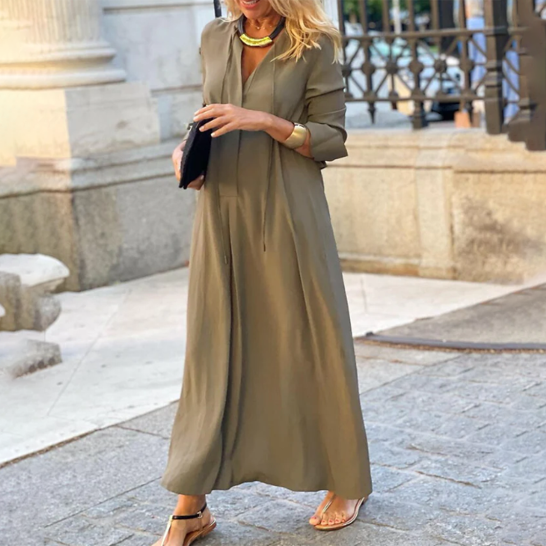 Hannah - Loose Fit Maxi Dress