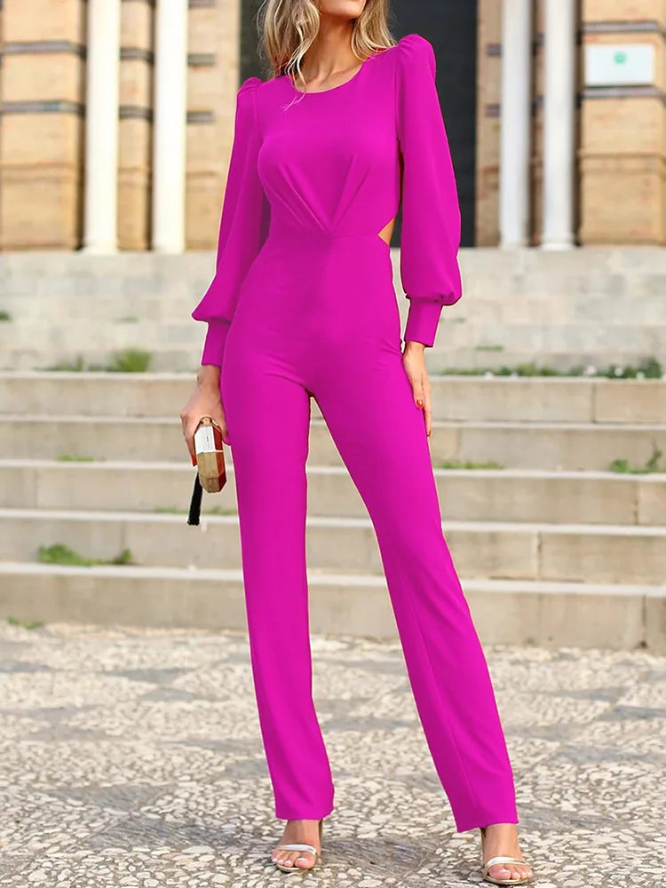 Rebecca - Sophisticated jumpsuit with elegant sleeves