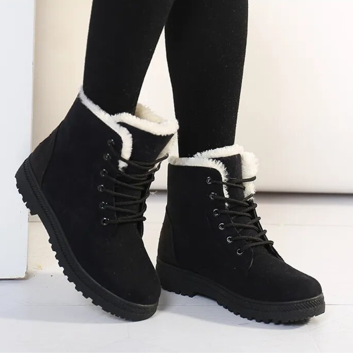 Marina - Lace-Up Winter Boots