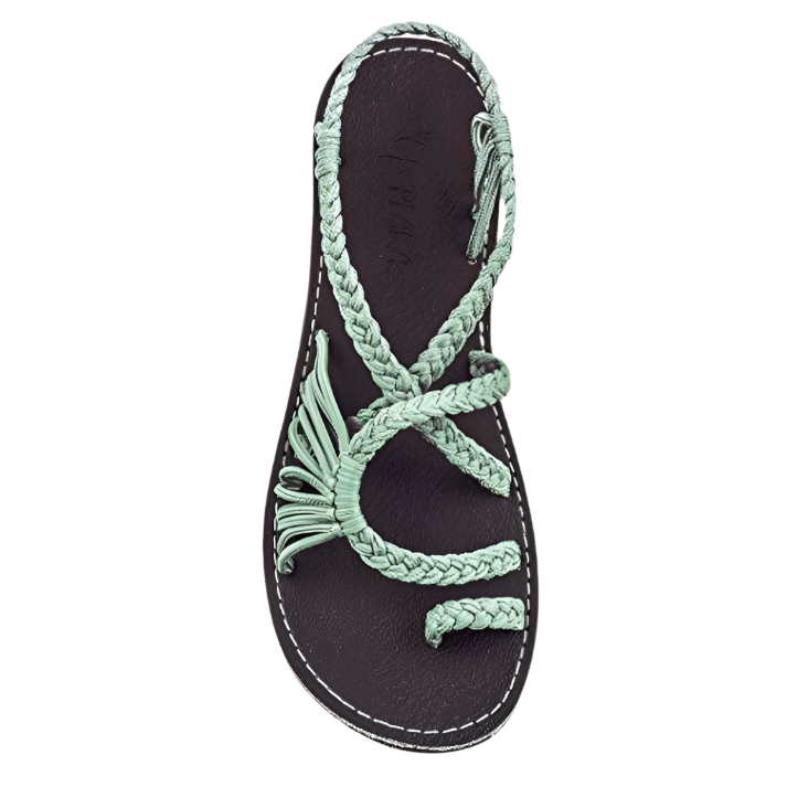 Lilibeth - Strappy Sandals with Padded Footbed