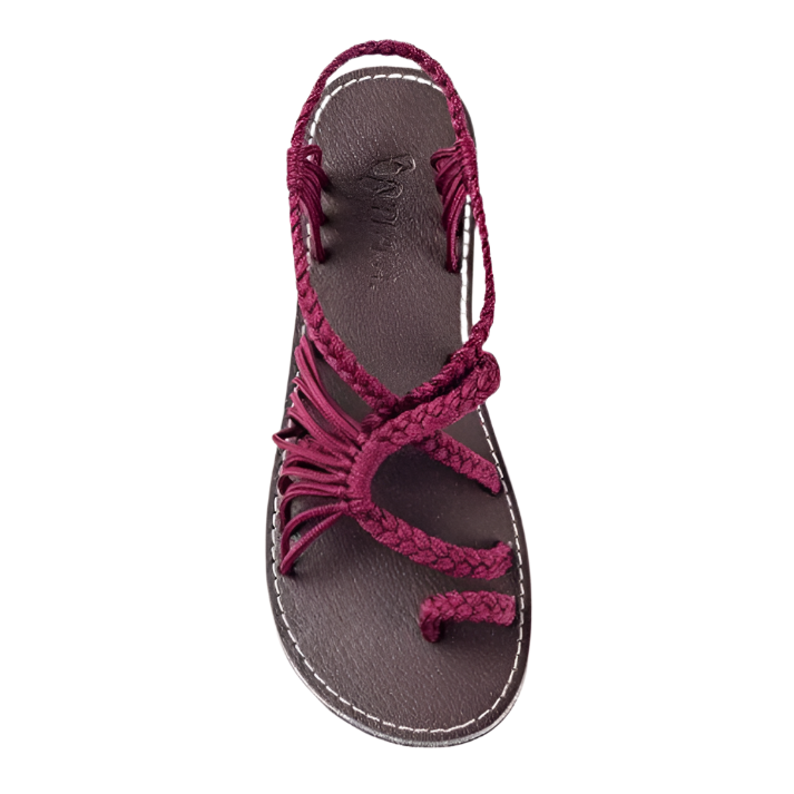 Lilibeth - Strappy Sandals with Padded Footbed