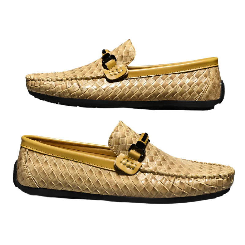 Thunder – Braided slip-on shoes with a durable sole