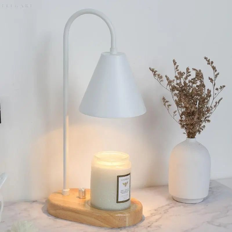 Aroma Glow - Electric Candle Lamp with Adjustable Rotating Dimmer