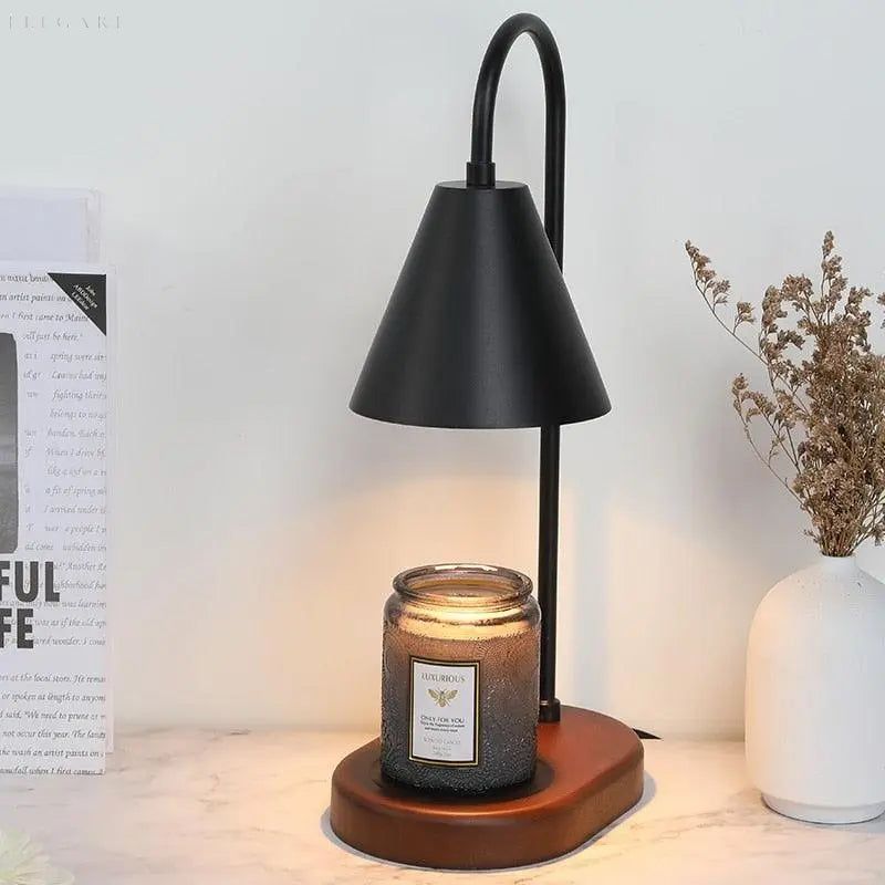Aroma Glow - Electric Candle Lamp with Adjustable Rotating Dimmer
