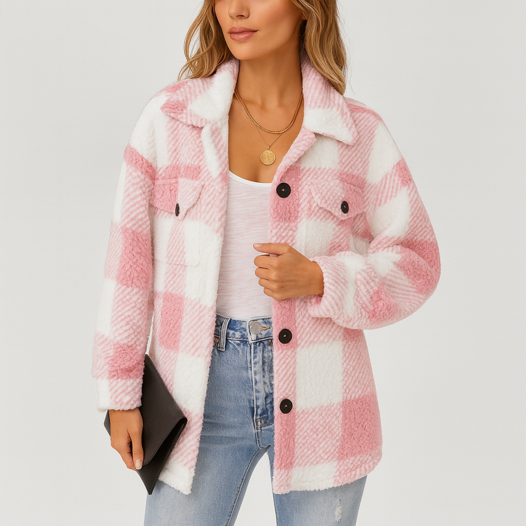 Pauline | Women's Plush Fleece Winter Jacket