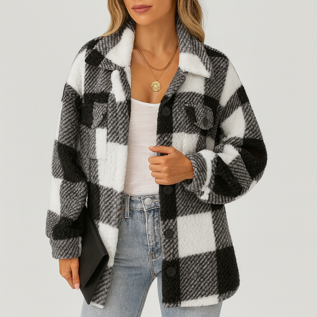 Pauline | Women's Plush Fleece Winter Jacket