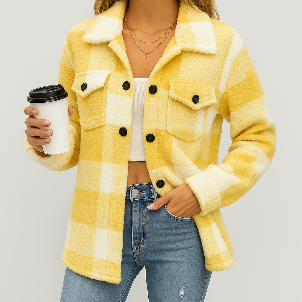 Pauline | Women's Plush Fleece Winter Jacket