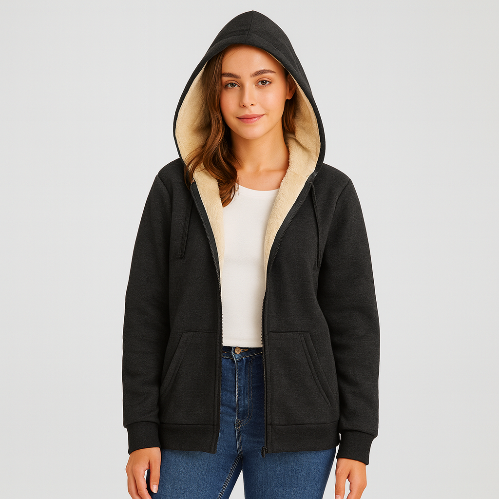 Sienna | Cozy fleece hoodie