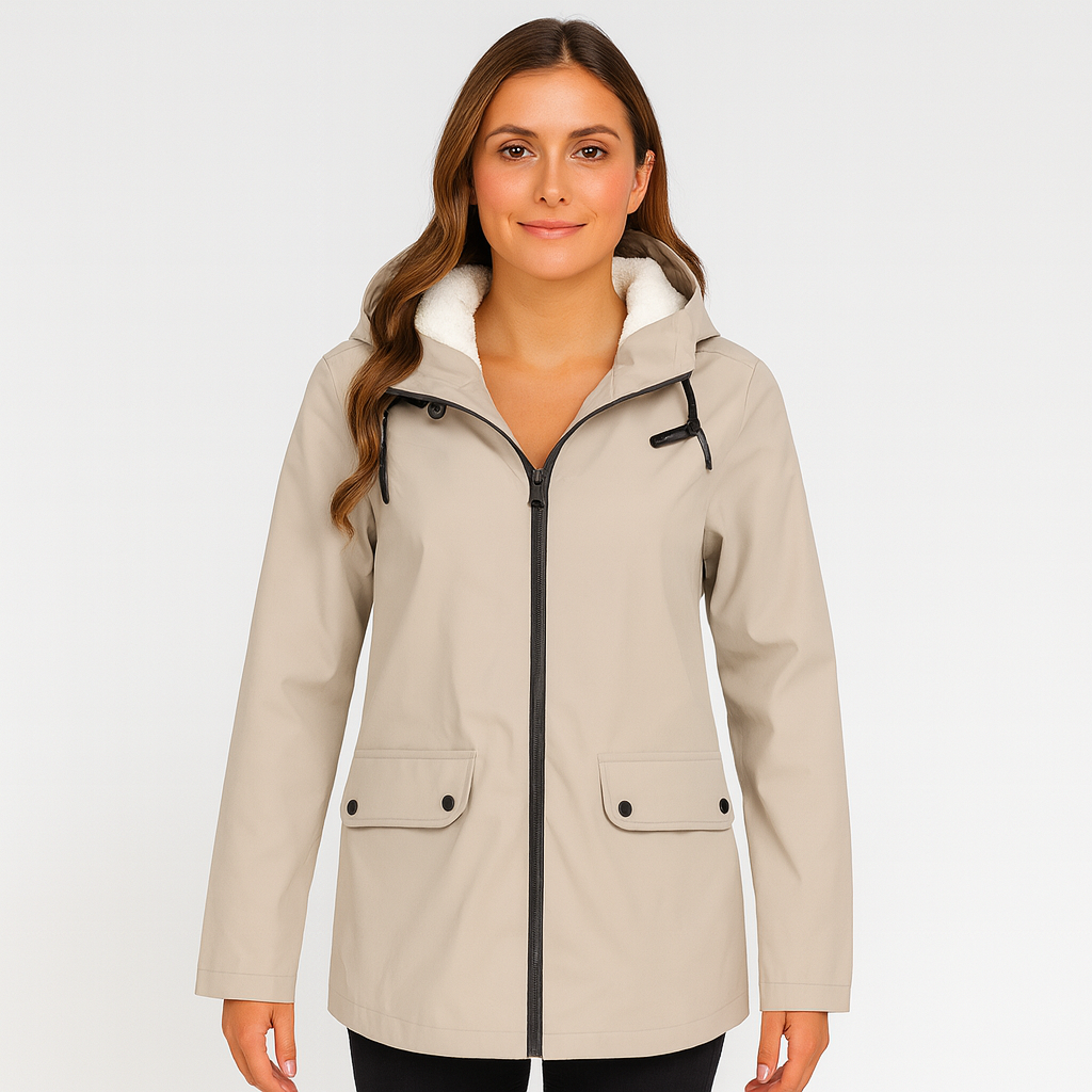 Greta | Women's transitional jacket with zipper, hood and pockets