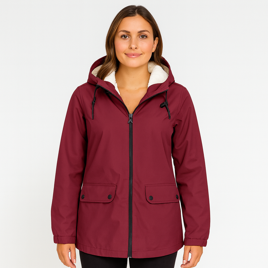 Greta | Women's transitional jacket with zipper, hood and pockets