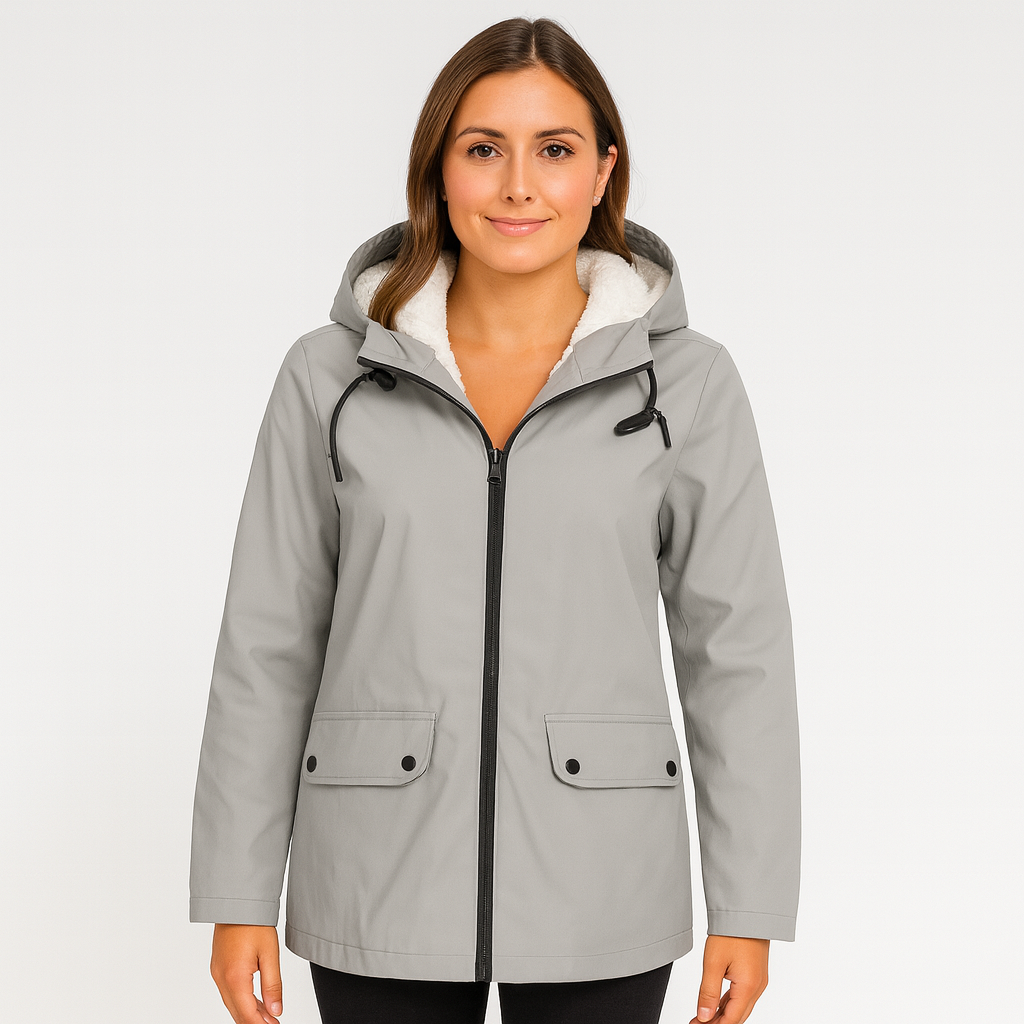 Greta | Women's transitional jacket with zipper, hood and pockets