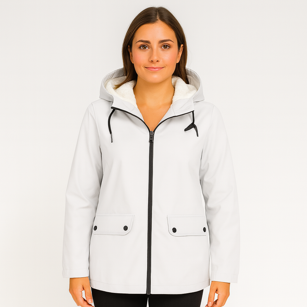 Greta | Women's transitional jacket with zipper, hood and pockets