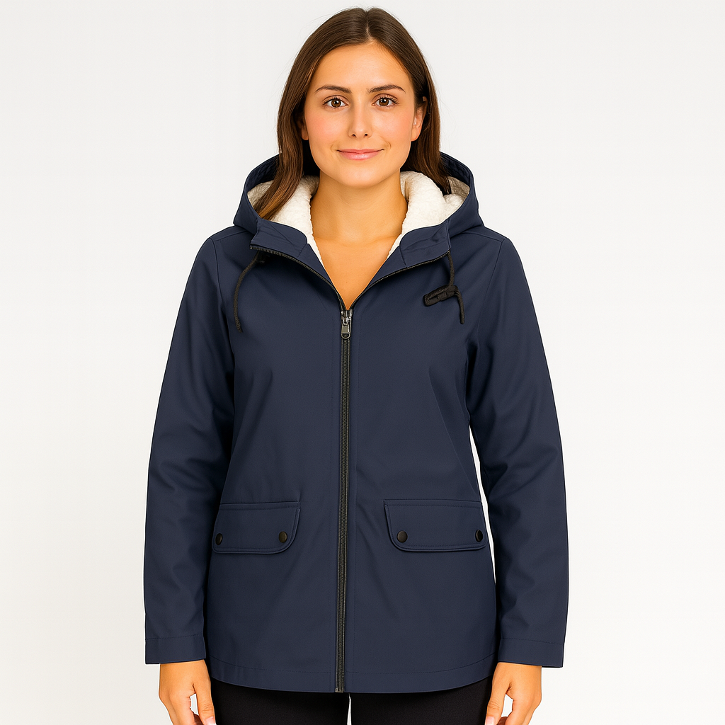 Greta | Women's transitional jacket with zipper, hood and pockets