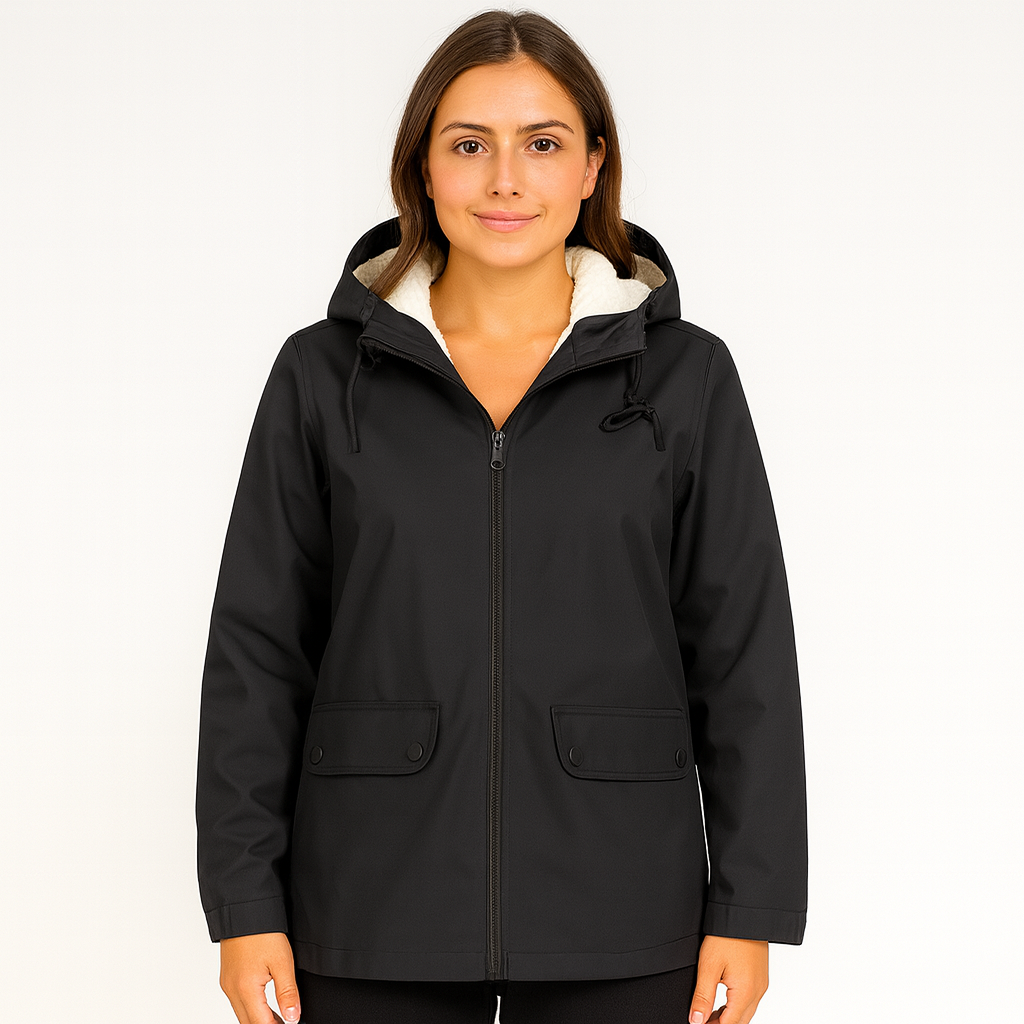Greta | Women's transitional jacket with zipper, hood and pockets