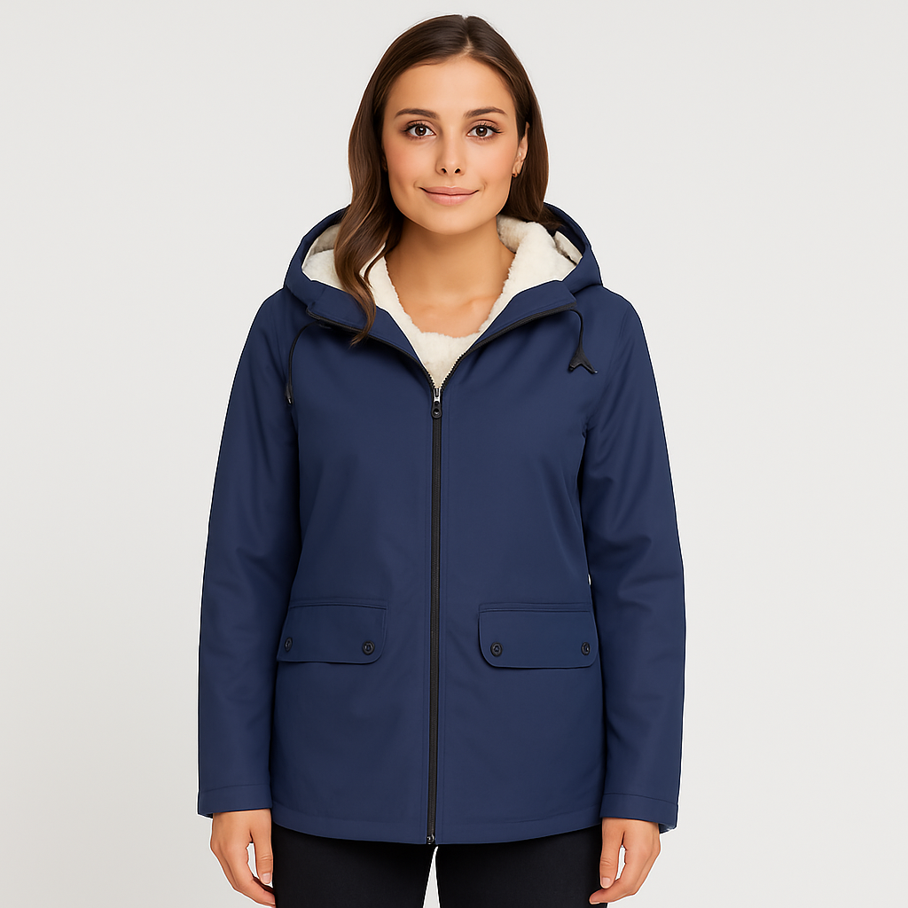 Greta | Women's transitional jacket with zipper, hood and pockets