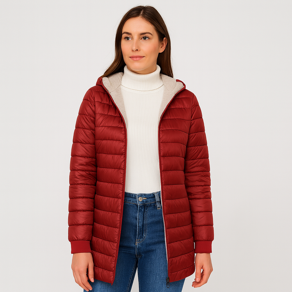 Veronica | Casual fabric-lined coat