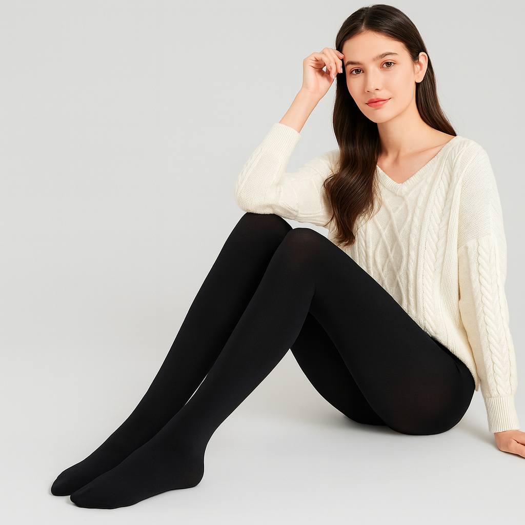 Serena | Warm, form-fitting fleece winter leggings