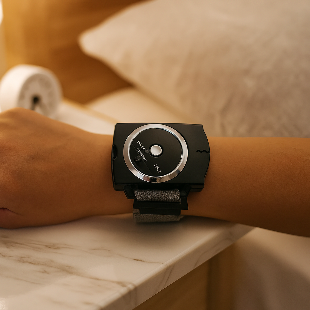 Smart Anti-Snoring Bracelet - Snore Stopper with Automatic Vibration Sensor
