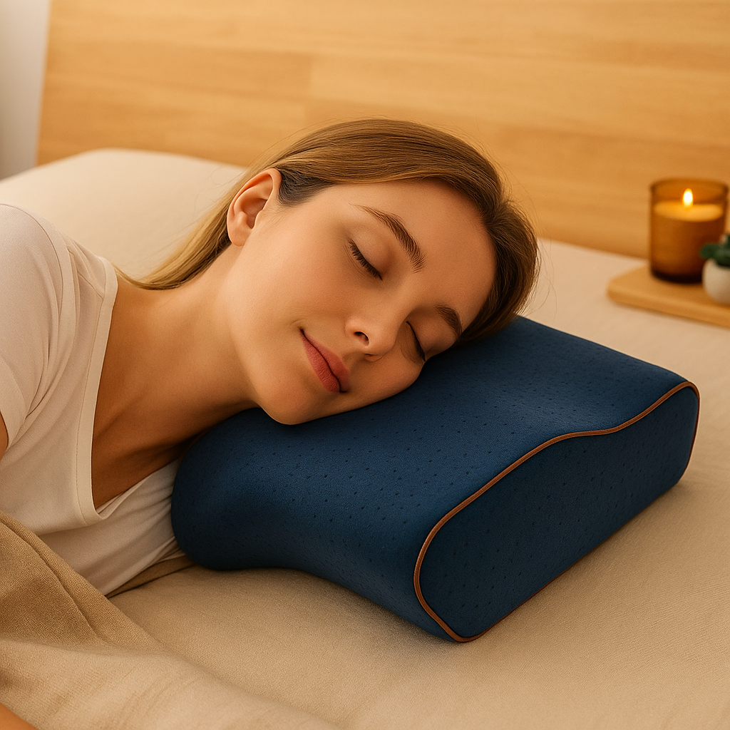 Anti-Snoring Pillow - Ergonomic Orthopedic Pillow to Reduce Snoring and Improve Breathing