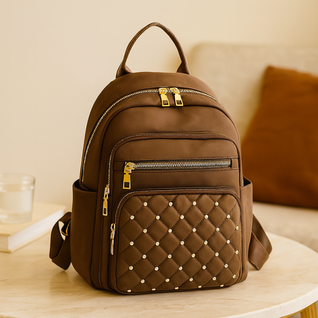 Casual-style backpack with ample capacity - lightweight and durable with adjustable straps and multiple pockets