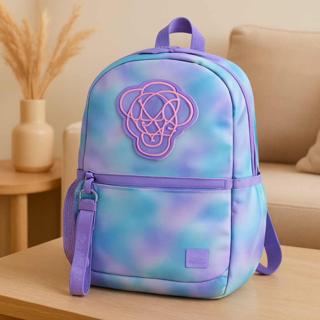 Cute Cartoon Cat and Panda Backpack - Kids School Bag for Girls with Padded Straps