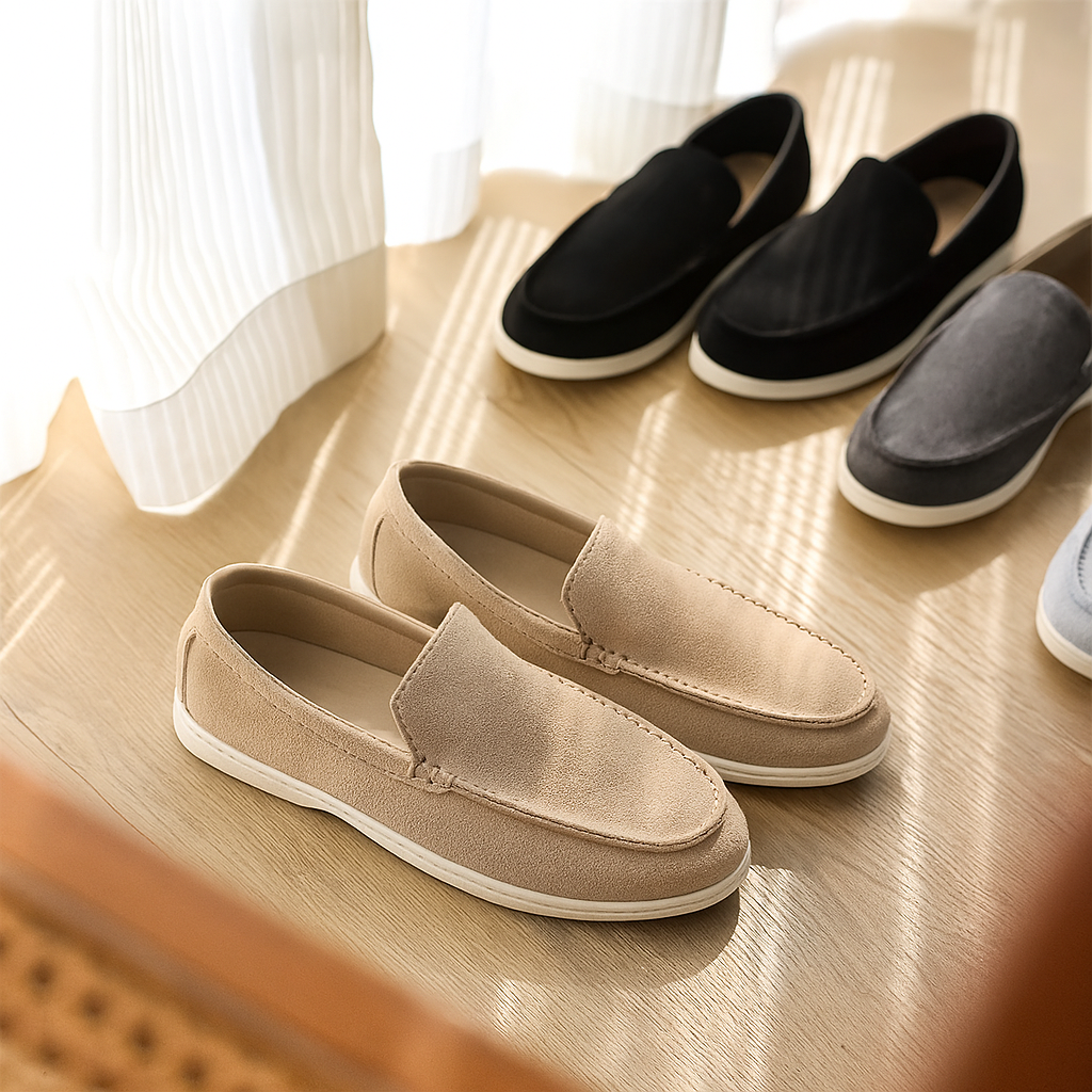 Breathable Men's Mesh Loafers - Lightweight Slip-On Summer Shoes
