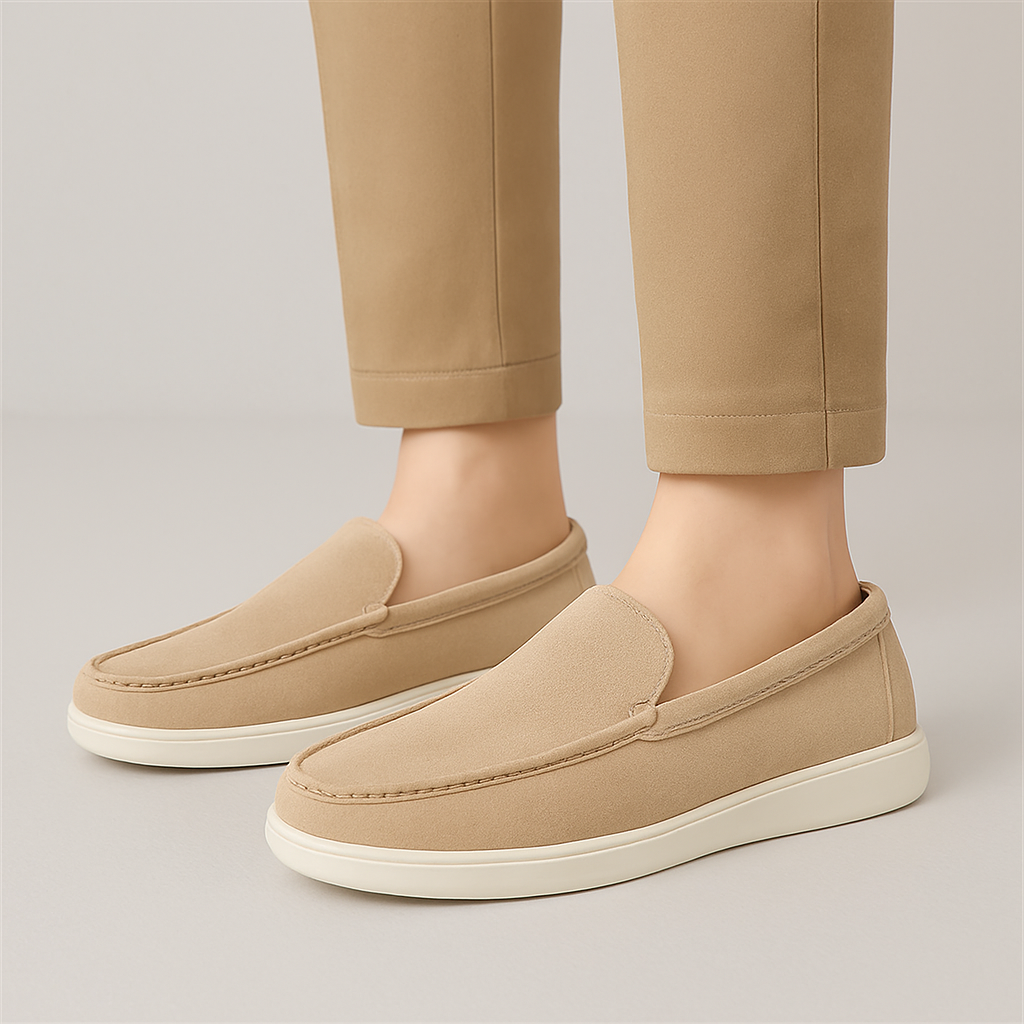 Men's Boston Penny Loafers – Timeless Style with Padded Insoles