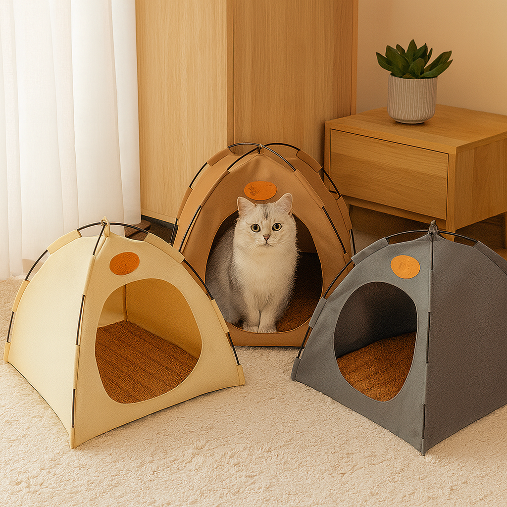 涼しい猫用テント - クールキャット リトリート