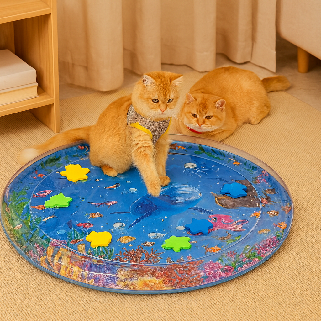 クールプレイ– 冷却インタラクティブキャットマット