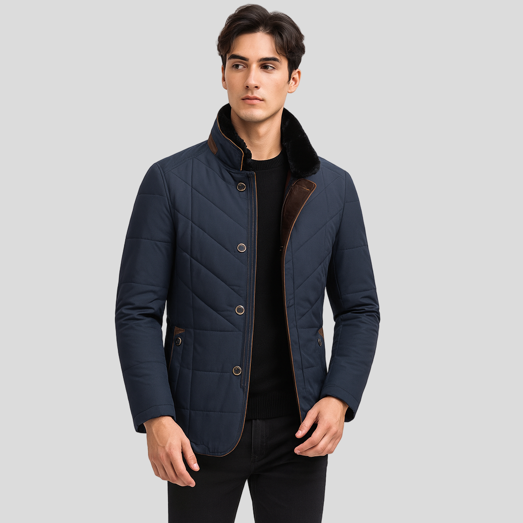 Emeric | Classic quilted winter jacket