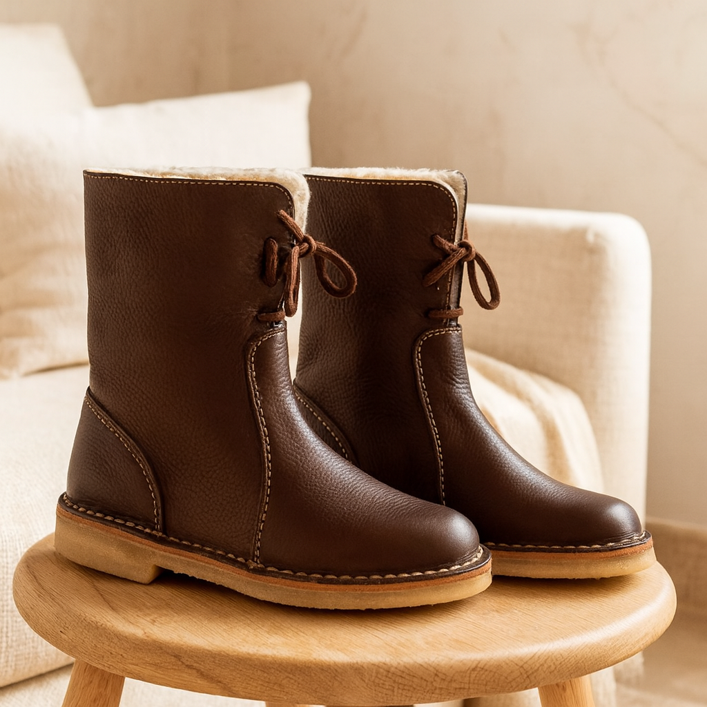 Sorin | Waterproof winter boots with wool lining