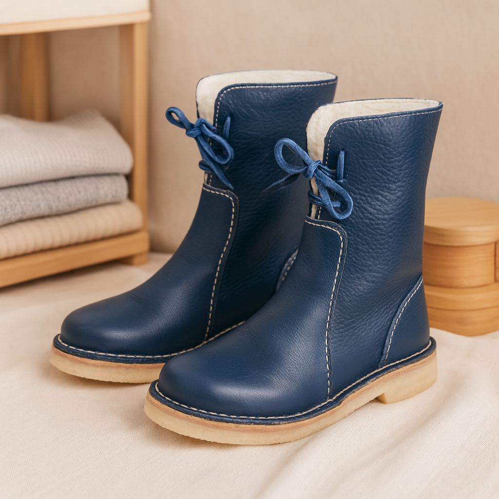 Sorin | Waterproof winter boots with wool lining