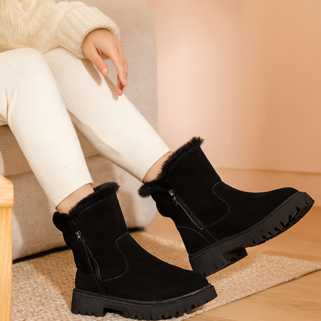 Mael | Essential winter boots with fur lining