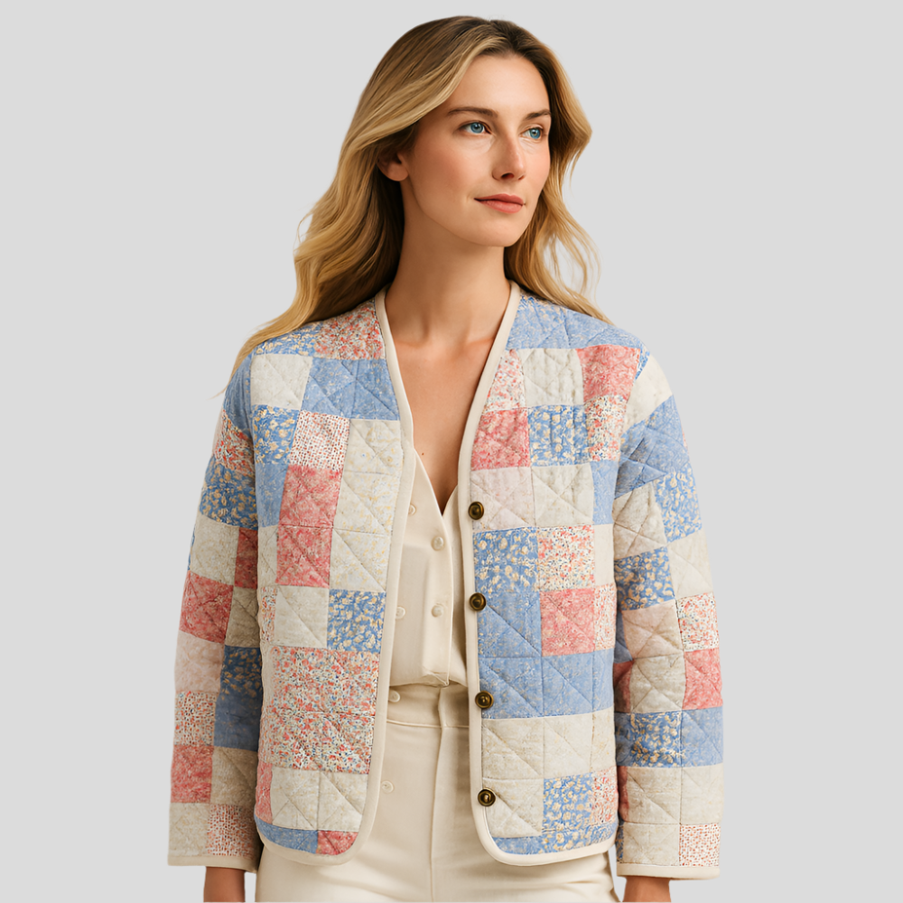 軽量で目を引く、カラフルなミッドシーズン向けレディースジャケット