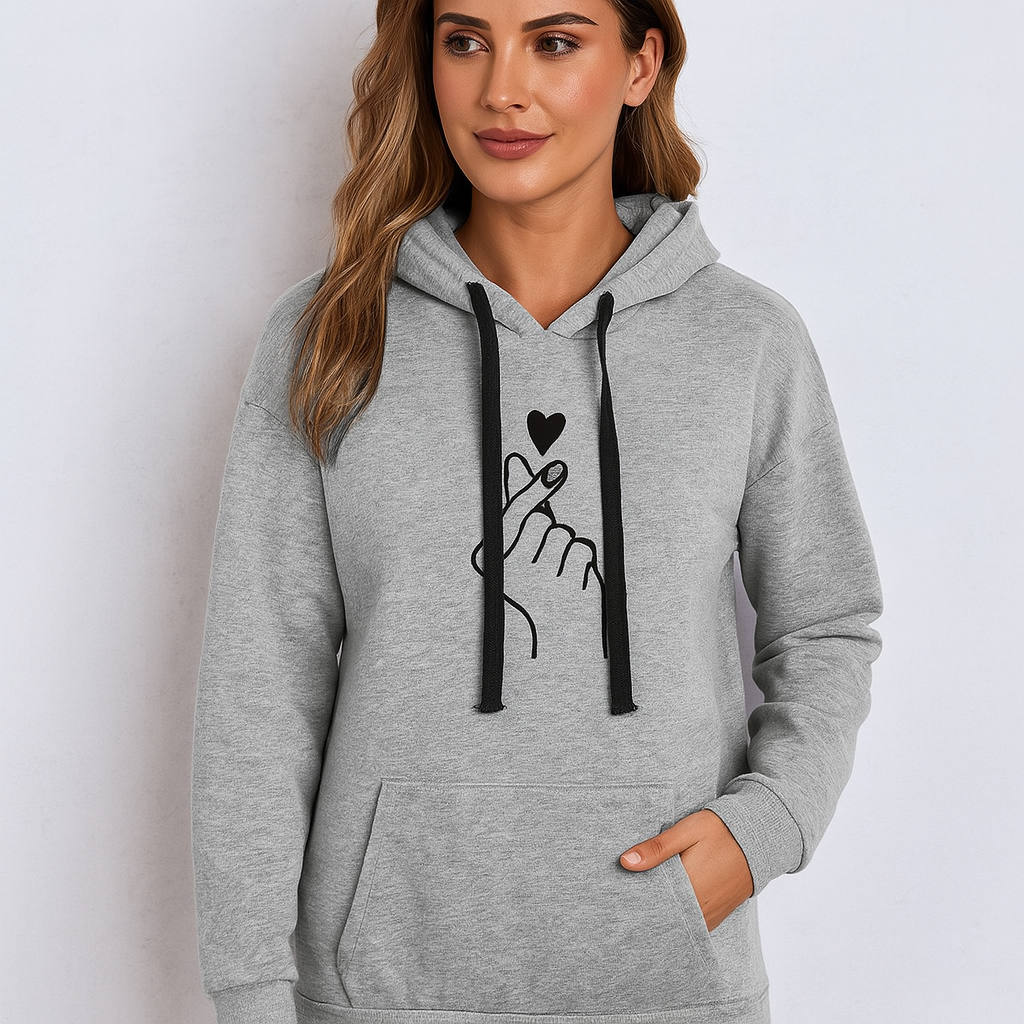Graphic print hoodie – casual, trendy and comfortable fit