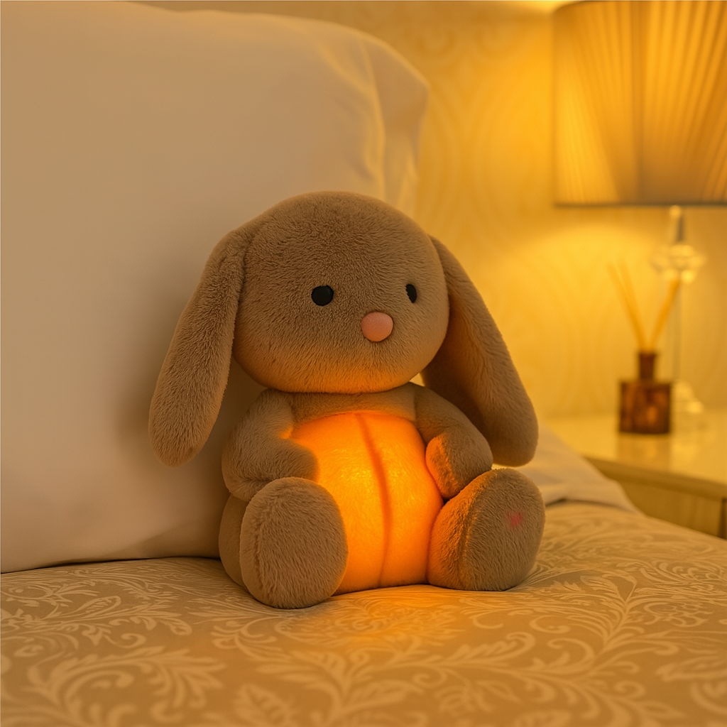 カームパル – 究極のリラクゼーションのための落ち着くぬいぐるみ | 子供と大人のための心地よい眠りのパートナー