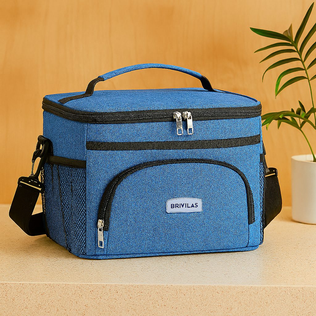 断熱ピクニッククーラーバッグ - アウトドア、ビーチ、キャンプ用の保温バッグ