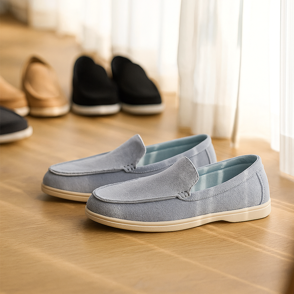Breathable Men's Mesh Loafers - Lightweight Slip-On Summer Shoes