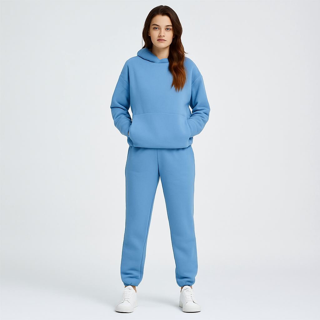 The Ultimate Comfort Hoodie and Sweatpants Set – Comfortable 2-Piece Loungewear for Women
