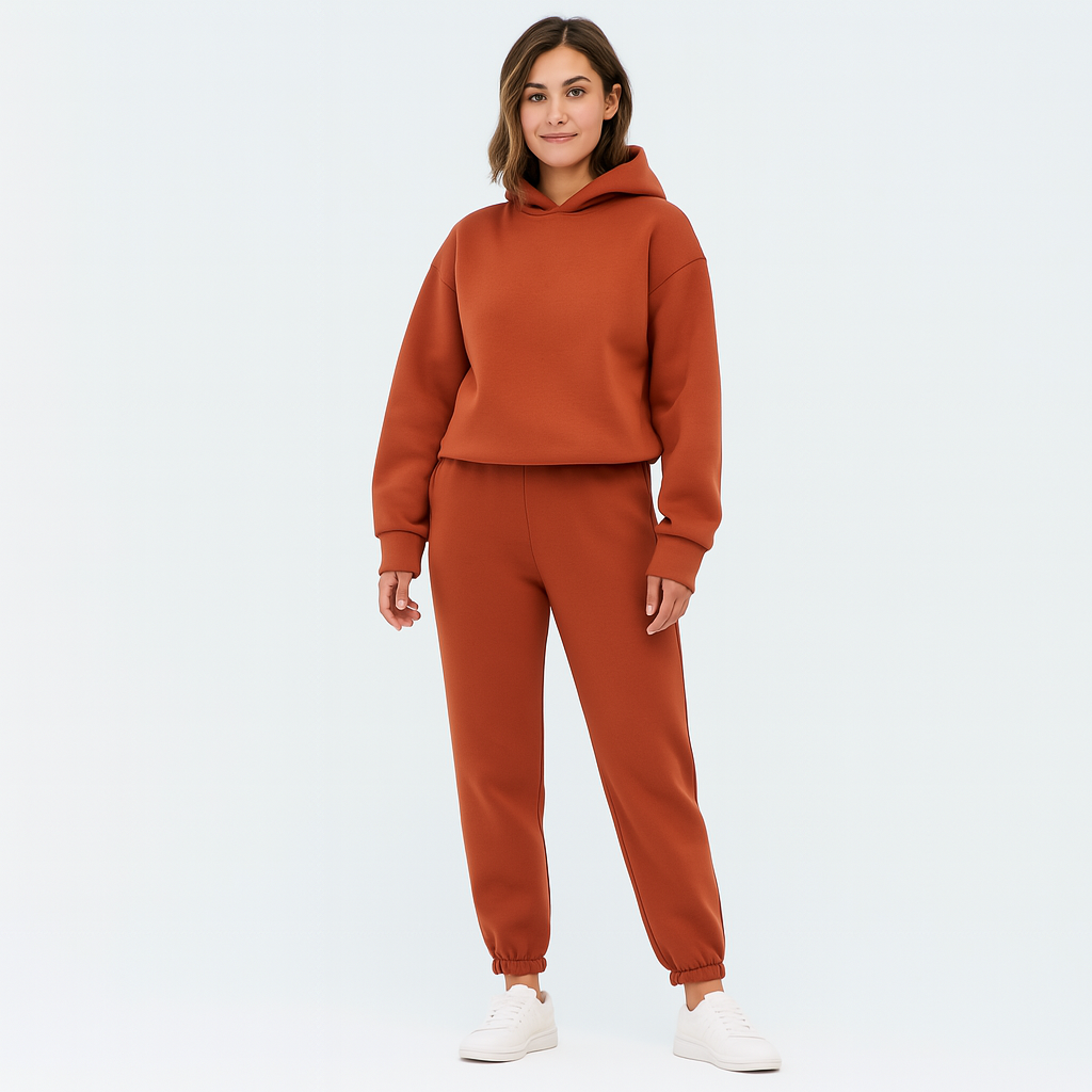 The Ultimate Comfort Hoodie and Sweatpants Set – Comfortable 2-Piece Loungewear for Women