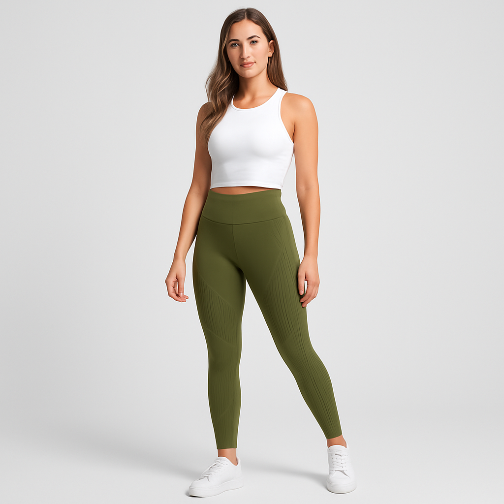 Anti-cellulite compression leggings