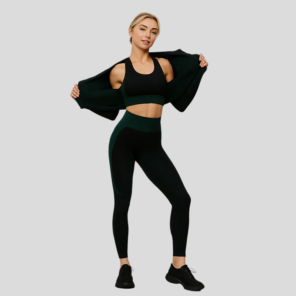 女性用ヨガ3点セット