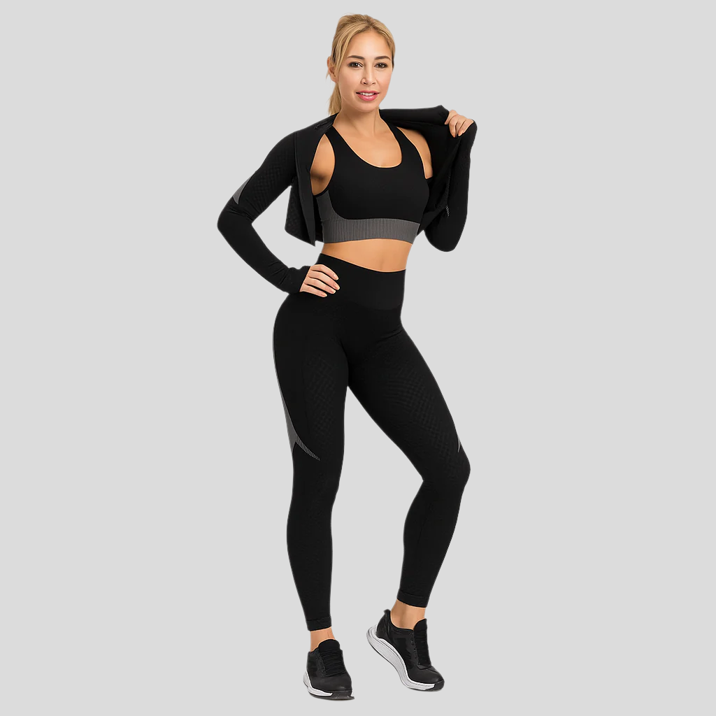 女性用ヨガ3点セット