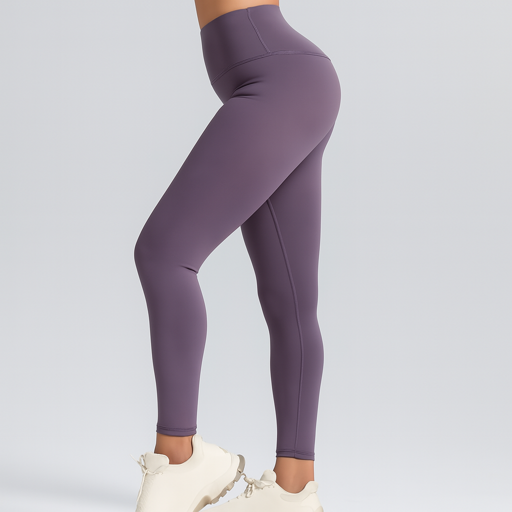 Women's High-Waisted Yoga Leggings - Tummy Control and Stretch Fit for Yoga and Pilates