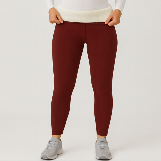 Cerola | Comfortable Sherpa-Lined Thermal Leggings for Women