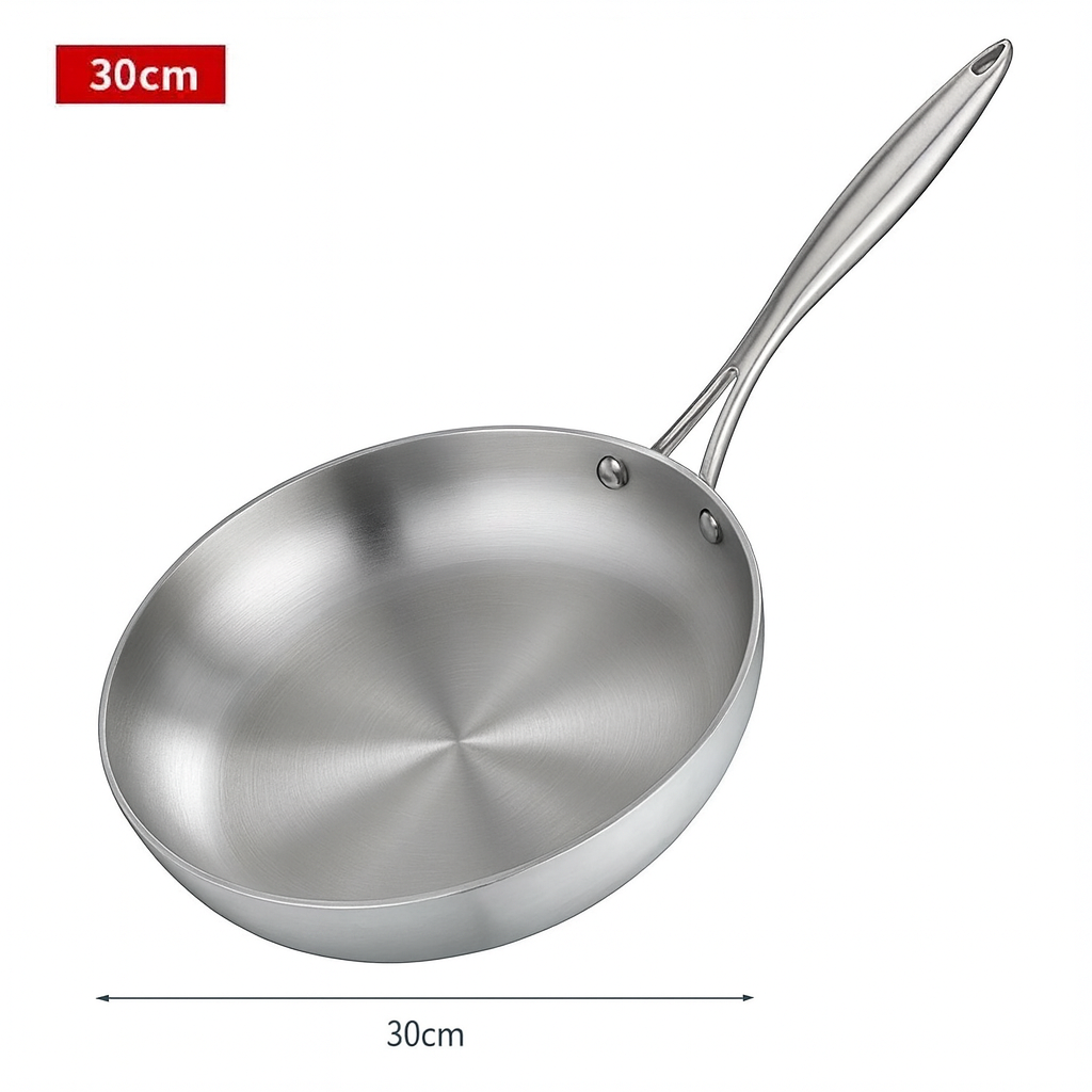 Kuisaro | Stainless steel frying pan for induction and gas